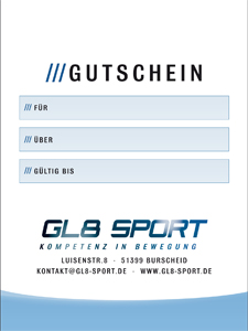 Gutschein GL8 Sport